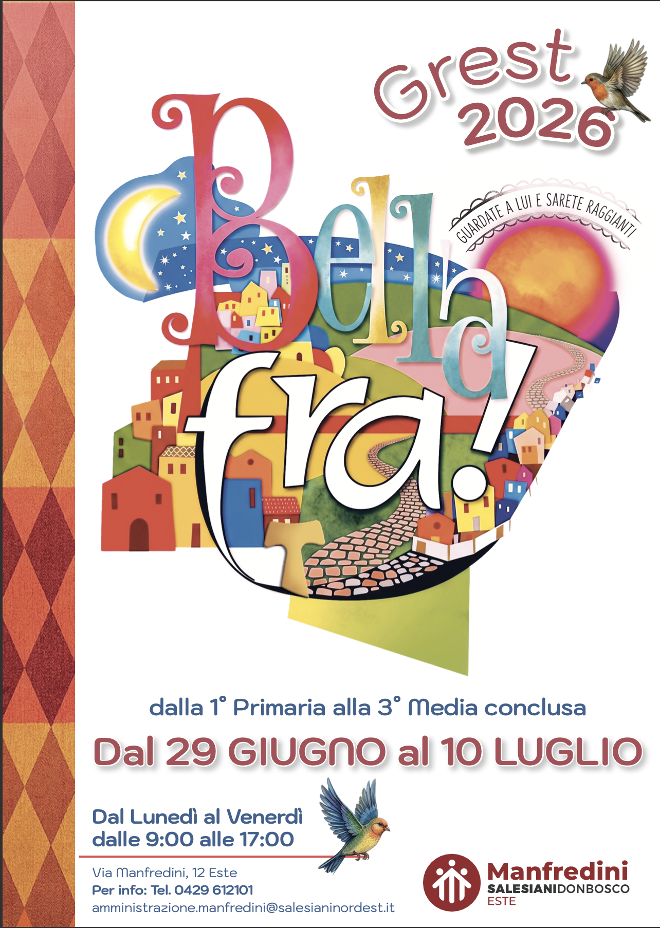 Torna il Grest 2026 al Manfredini!