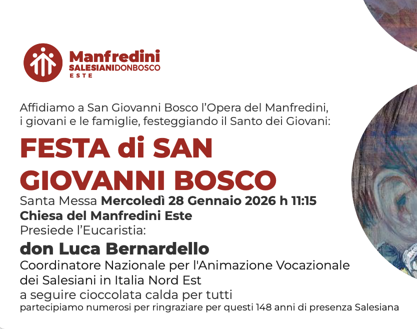 Festa di San Giovanni Bosco: una giornata di fede e comunità all’Opera del Manfredini